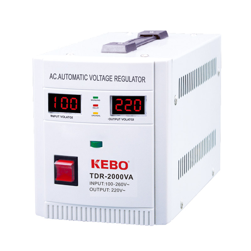 Industrial Single Phase Relay Type Automatic Regulator TDR Series from 0.5KVA to 20KVA