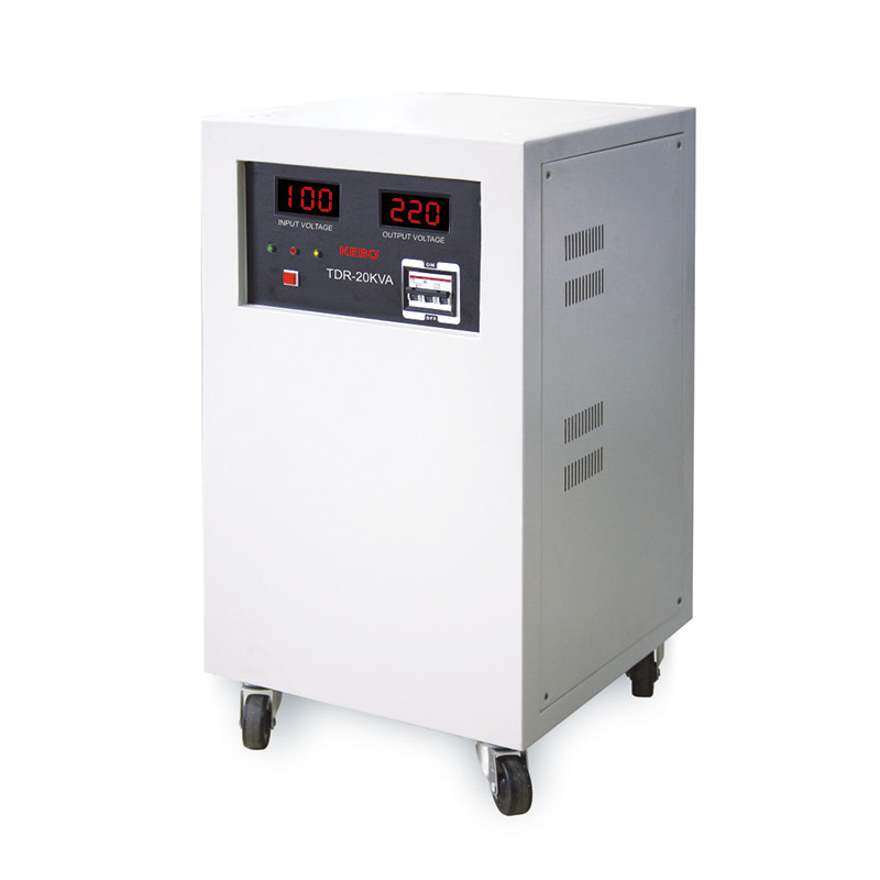 Industrial Single Phase Relay Type Automatic Regulator TDR Series from 0.5KVA to 20KVA