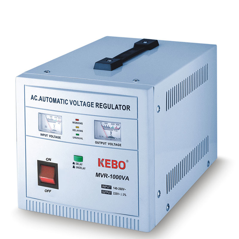 Single Phase Servo Stabilizer MVR series 140-260V with Meter Display
