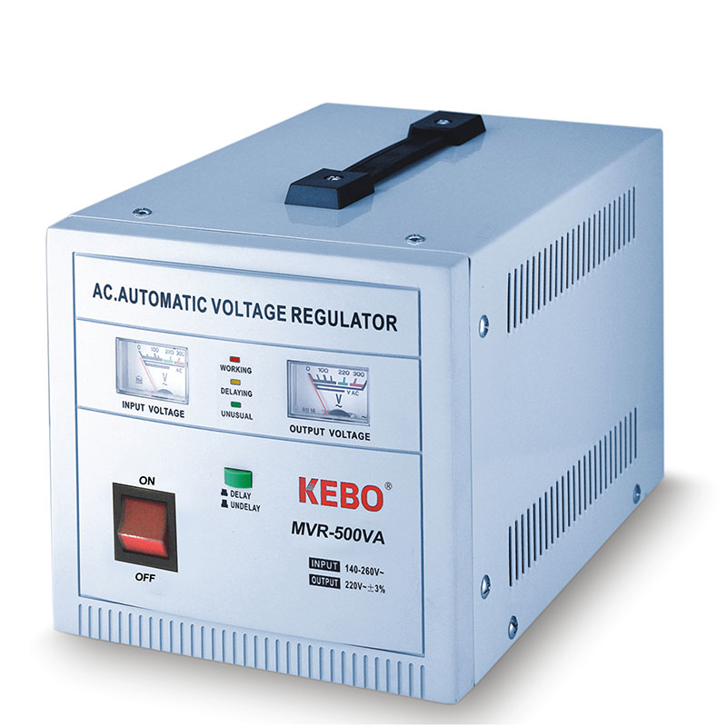 Single Phase Servo Stabilizer MVR series 140-260V with Meter Display