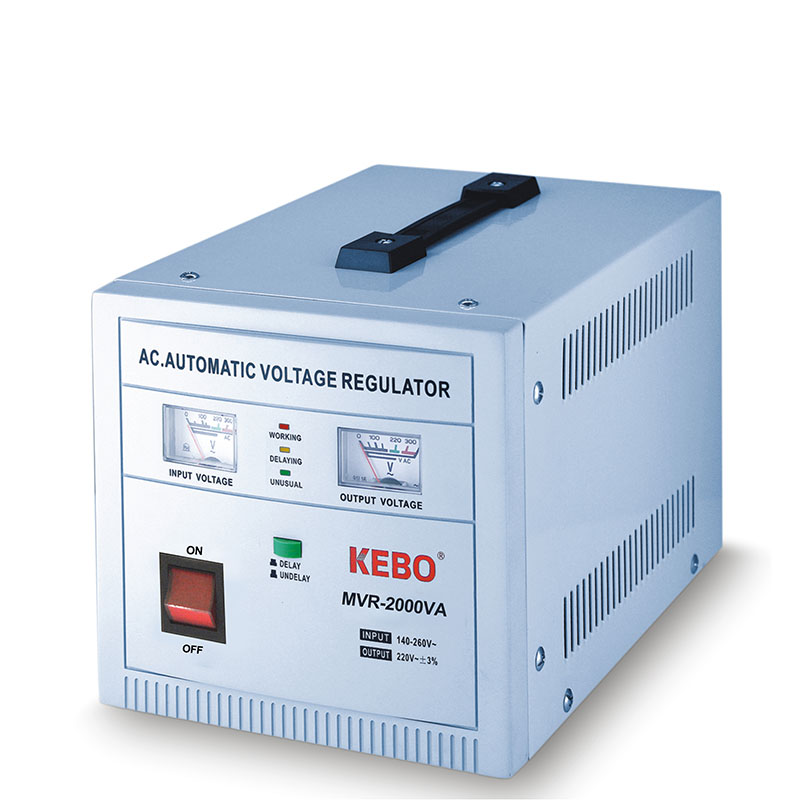 Single Phase Servo Stabilizer MVR series 140-260V with Meter Display