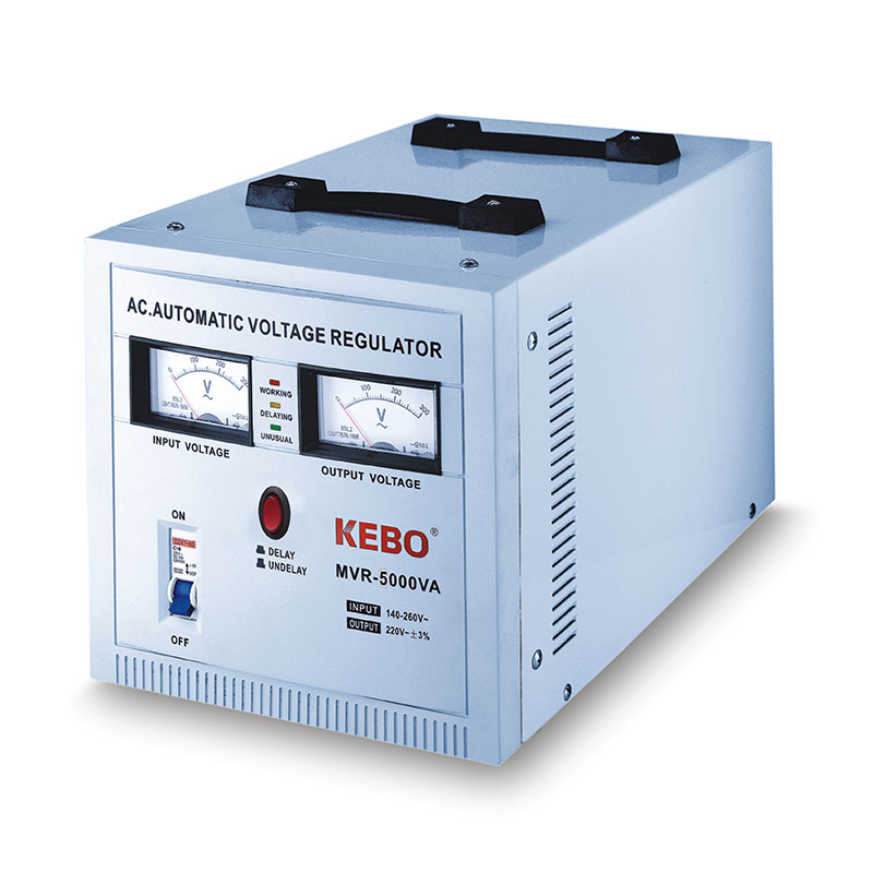 Single Phase Servo Stabilizer MVR series 140-260V with Meter Display