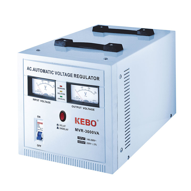 Single Phase Servo Stabilizer MVR series 140-260V with Meter Display