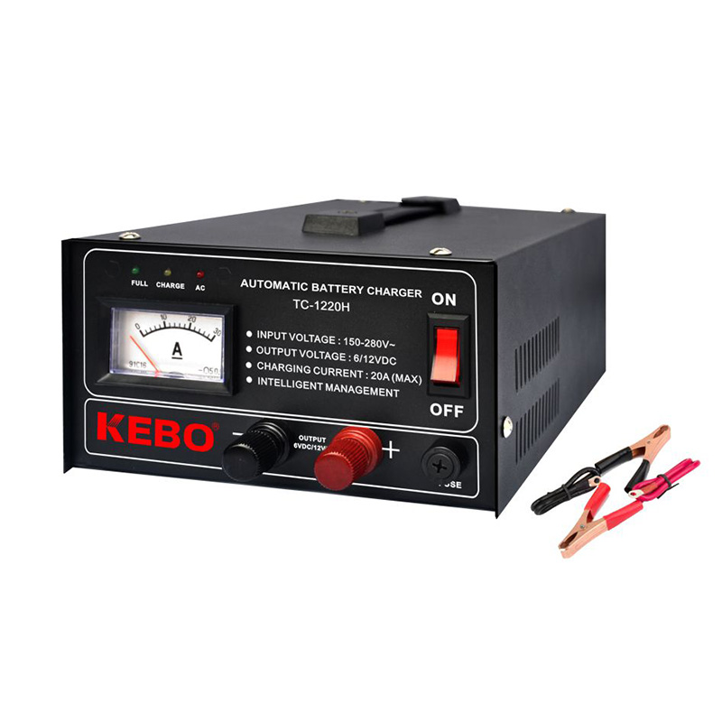 3-steps High Frequency Automatic Battery Charger | Kebo