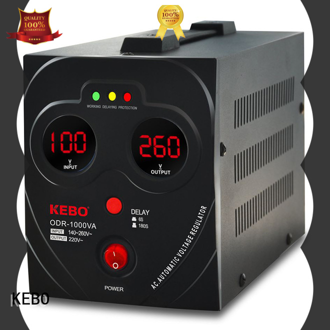 KEBO desktop automatic voltage stabilizer for home use manufacturer for indoor