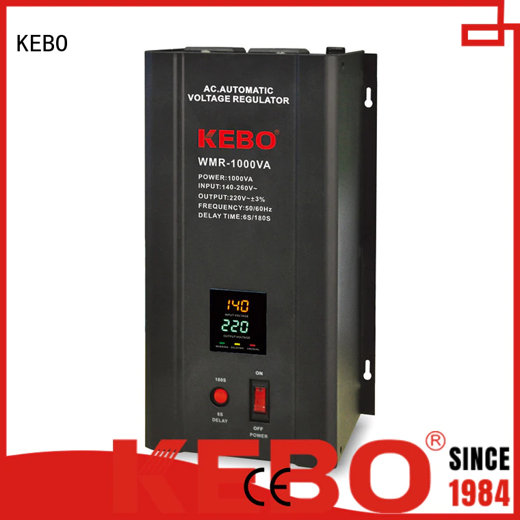 display wall KEBO Brand single phase servo voltage stabilizer factory