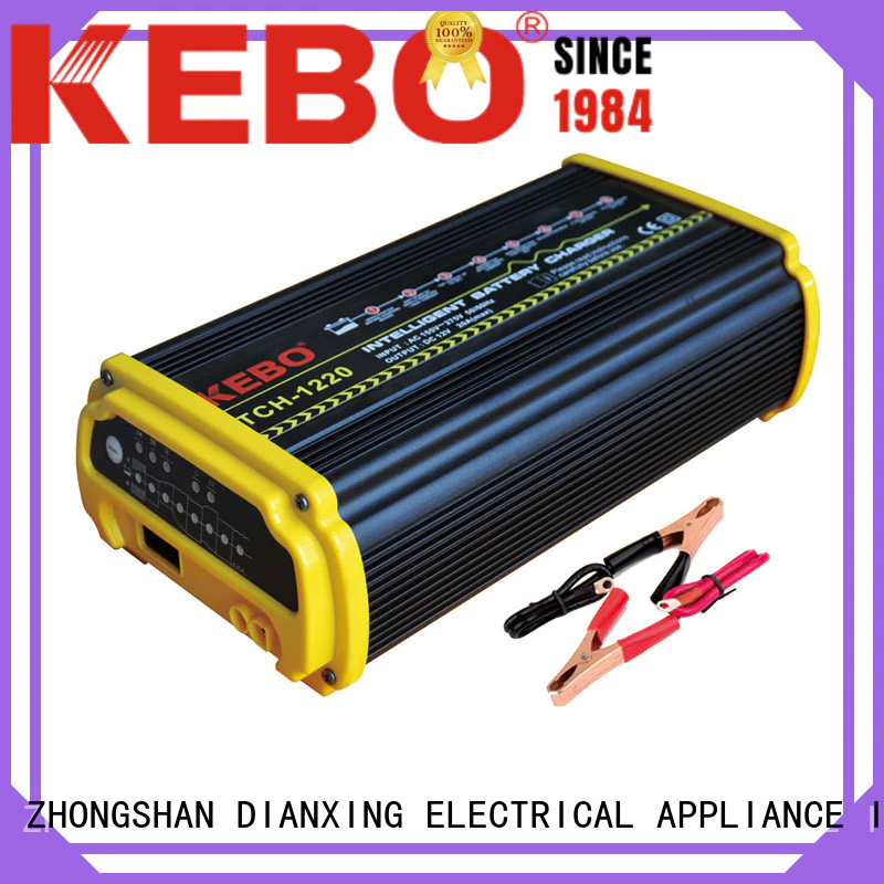 KEBO professional smart battery charger series for indoor
