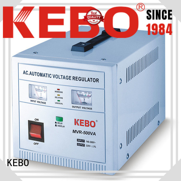 regulator display stabilizer single phase servo voltage stabilizer KEBO manufacture