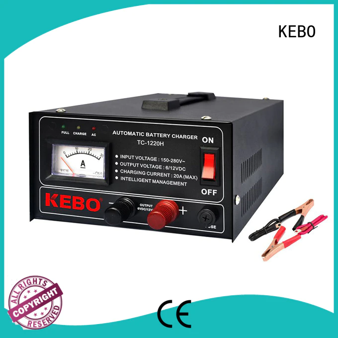 KEBO high quality automatic battery charger manufacturer for indoor