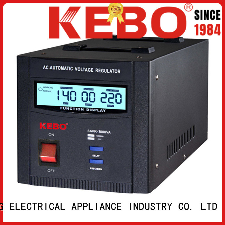 output single KEBO Brand single phase servo voltage stabilizer