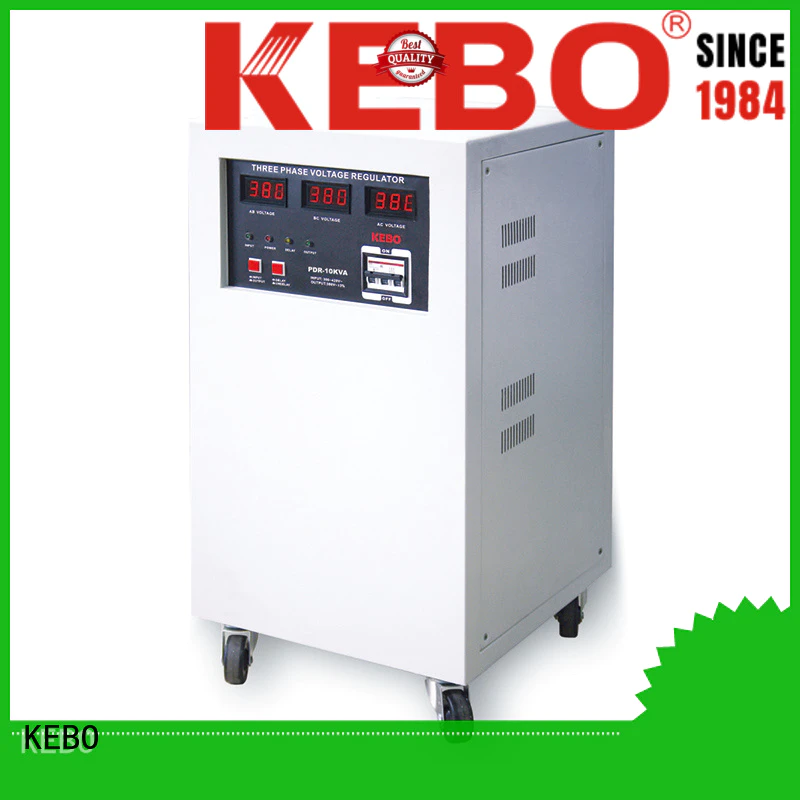 KEBO Brand motor stabilizer custom three phase voltage regulator
