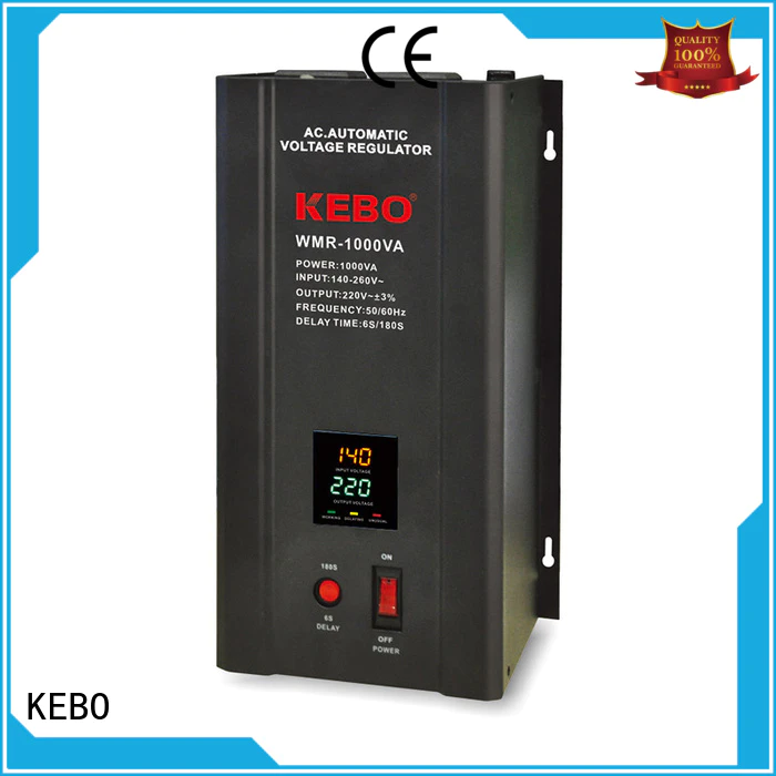 Hot wallmount single phase servo voltage stabilizer display KEBO Brand