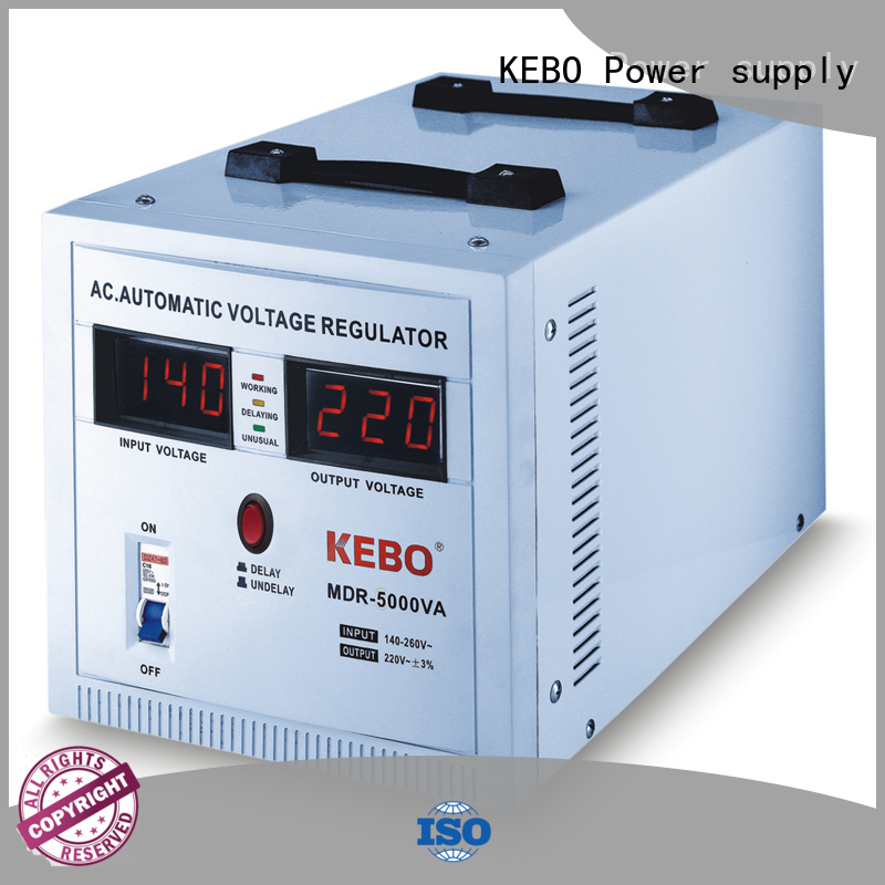 Quality KEBO Brand single phase servo voltage stabilizer ultra advanced