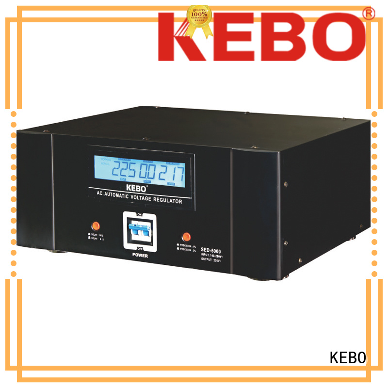 Wholesale display single phase servo voltage stabilizer ultra KEBO Brand