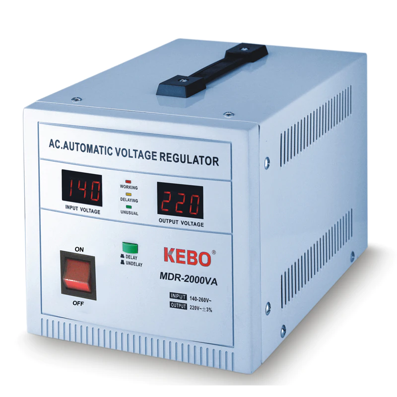 Servo Type Automatic Voltage Stabilizer MDR-0.5/1/1.5/2/3/5KVA with 3% High Precision