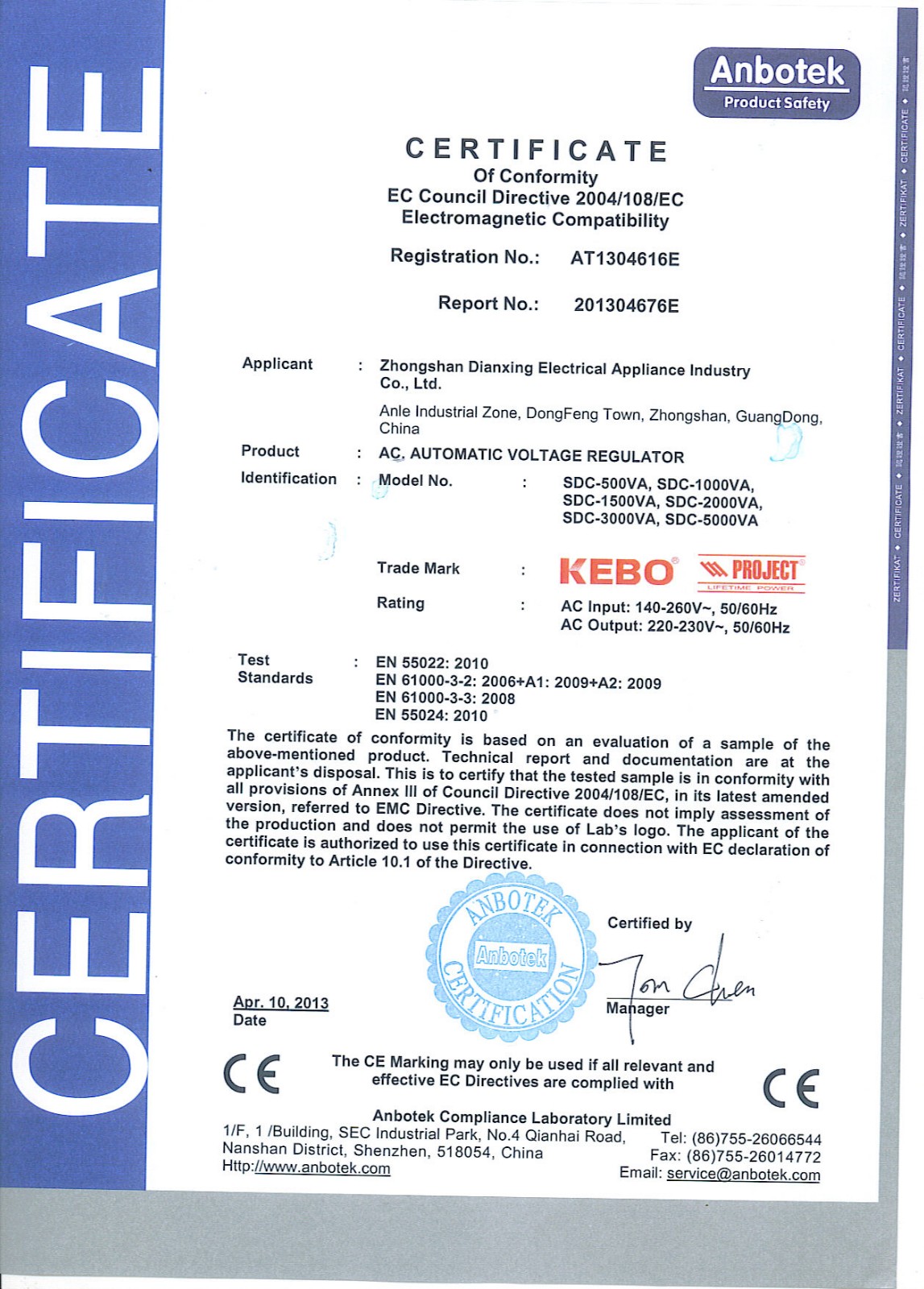 KEBO -Servo Voltage Regulator | High Efficient Ac Automatic Stabilizer-13