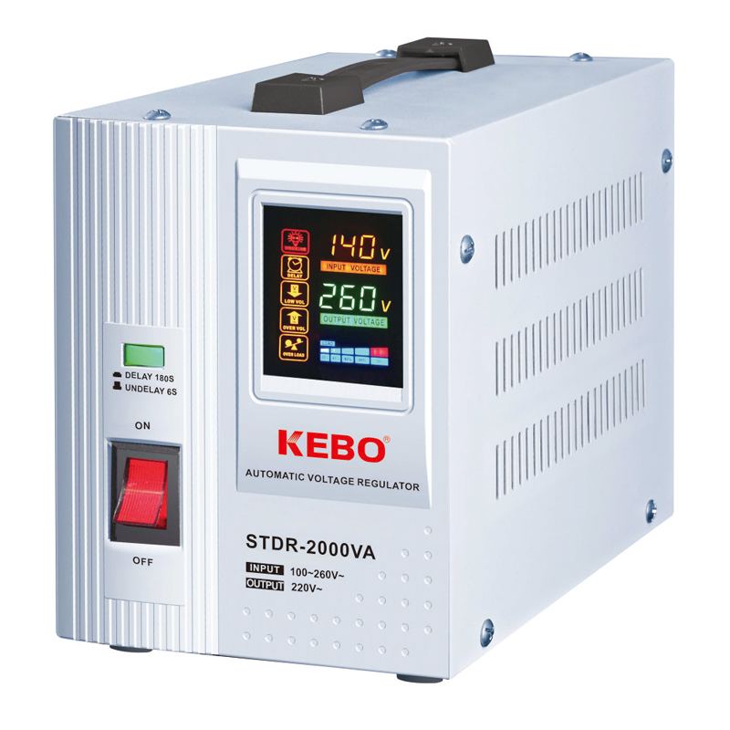 Upgrade Automatic Voltage Regulator STDR series with Integrated LED display and Customized Relays