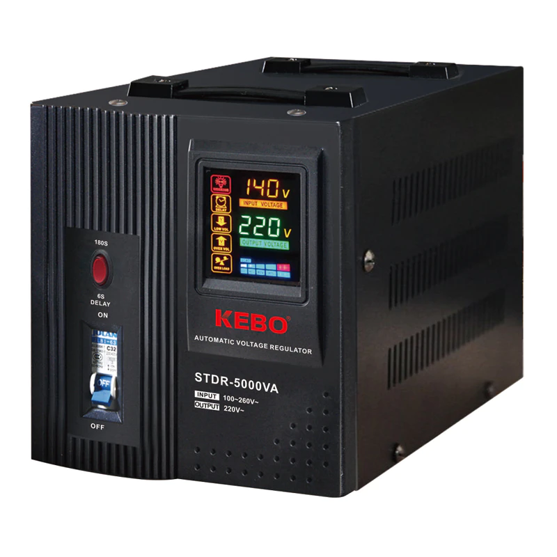 Upgrade Automatic Voltage Regulator STDR series with Integrated LED display and Customized Relays