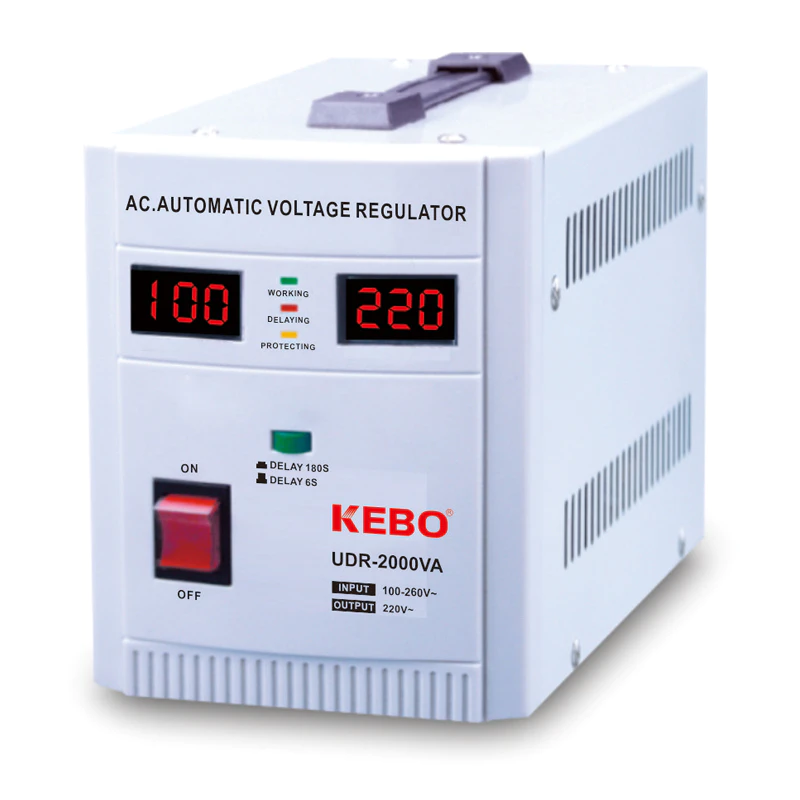 Wide Input Range 80-260V Relay Voltage Regulator UDR Series Optimal Use for Asia Africa Middle East
