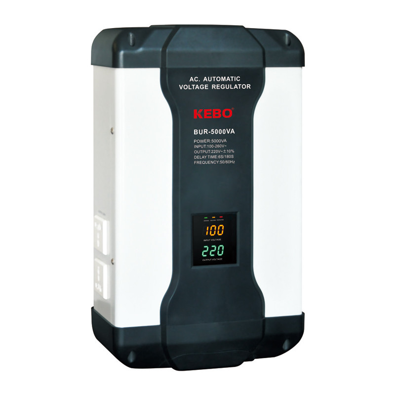 Ultra Slim Wide Range Regulation 80-260V Automatic Voltage Stabilizer BUR Series