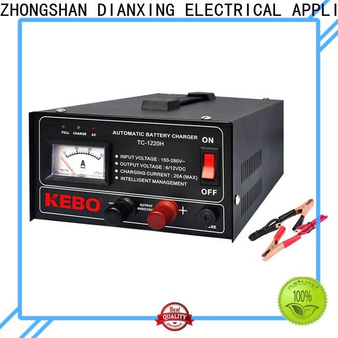 KEBO tch automatic 12v car battery charger company for industry