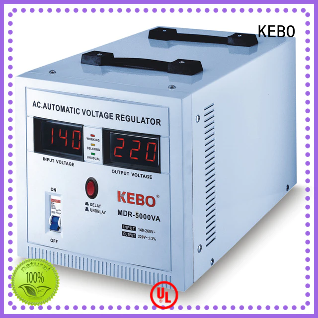 ultra series slim KEBO Brand single phase servo voltage stabilizer manufacture