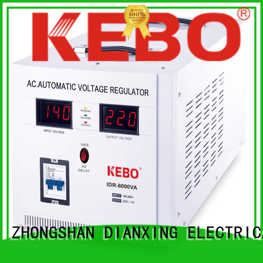 Custom mounted meter servo stabilizer KEBO voltage