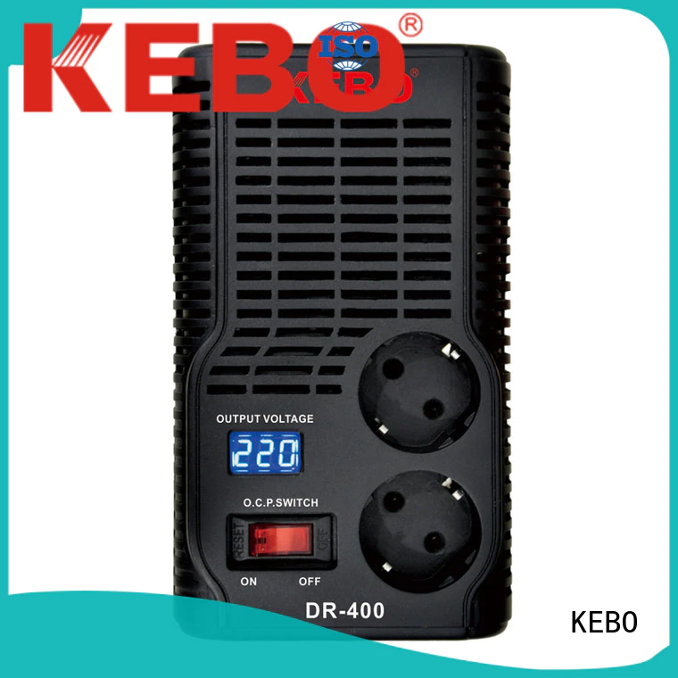 KEBO Brand dual system voltage stabilizer for home transformer supplier