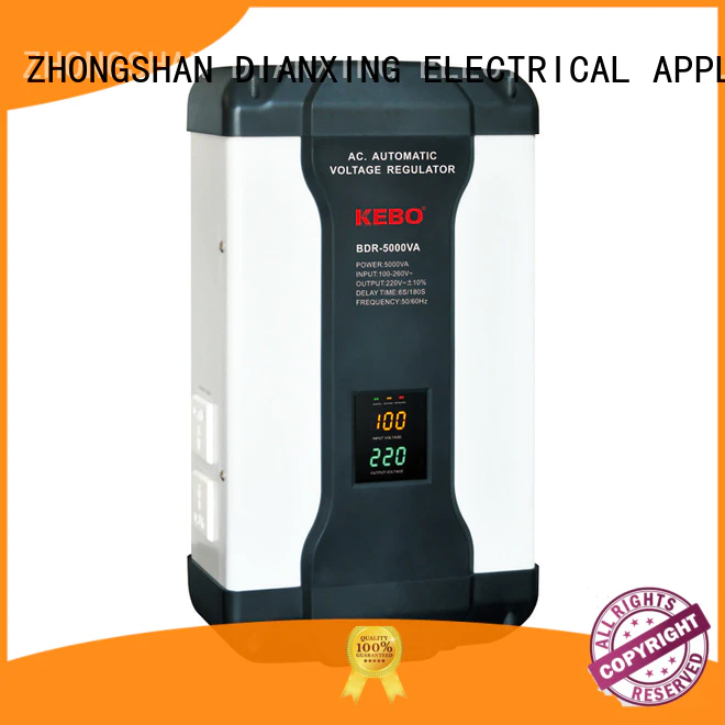 wide single voltage stabilizer for home advanced KEBO company