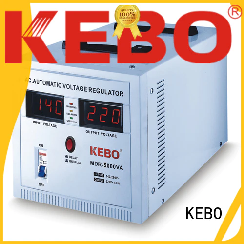 single phase servo voltage stabilizer advanced meter Warranty KEBO