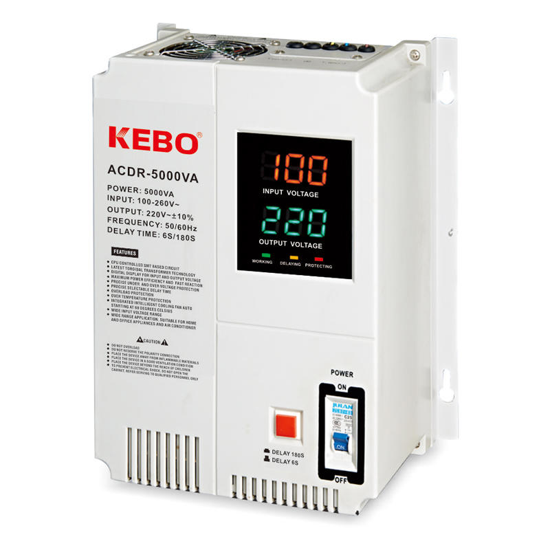 KEBO -Manufacturer Of Avr Regulator Wall Mounted Relay Type Acdr 05k-10kva Voltage-2