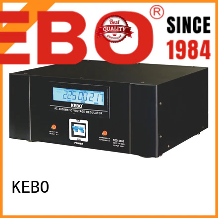 output stabilizer single phase servo voltage stabilizer meter single KEBO Brand