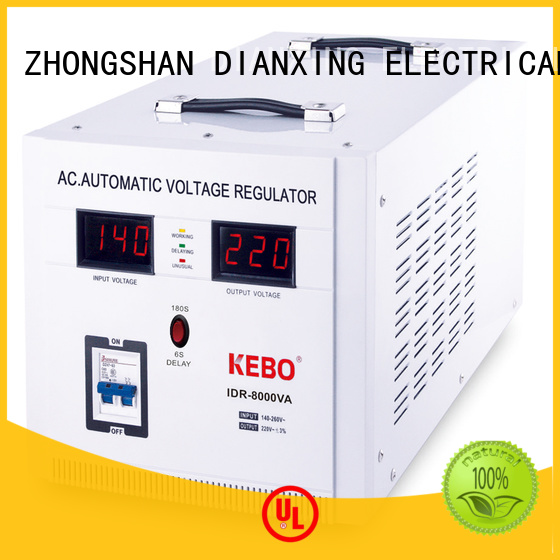 single phase servo voltage stabilizer phase voltage KEBO Brand servo stabilizer